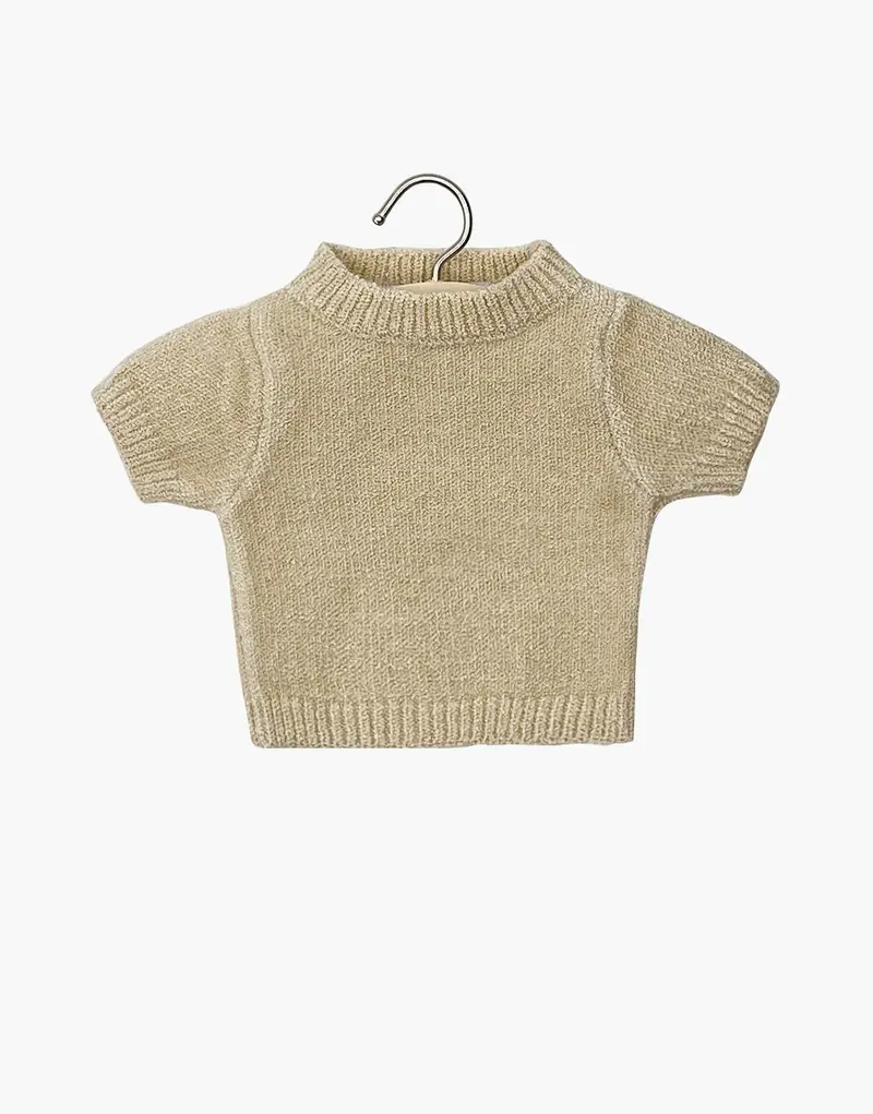Vestito - t shirt , Pull manches courtes Paula crème