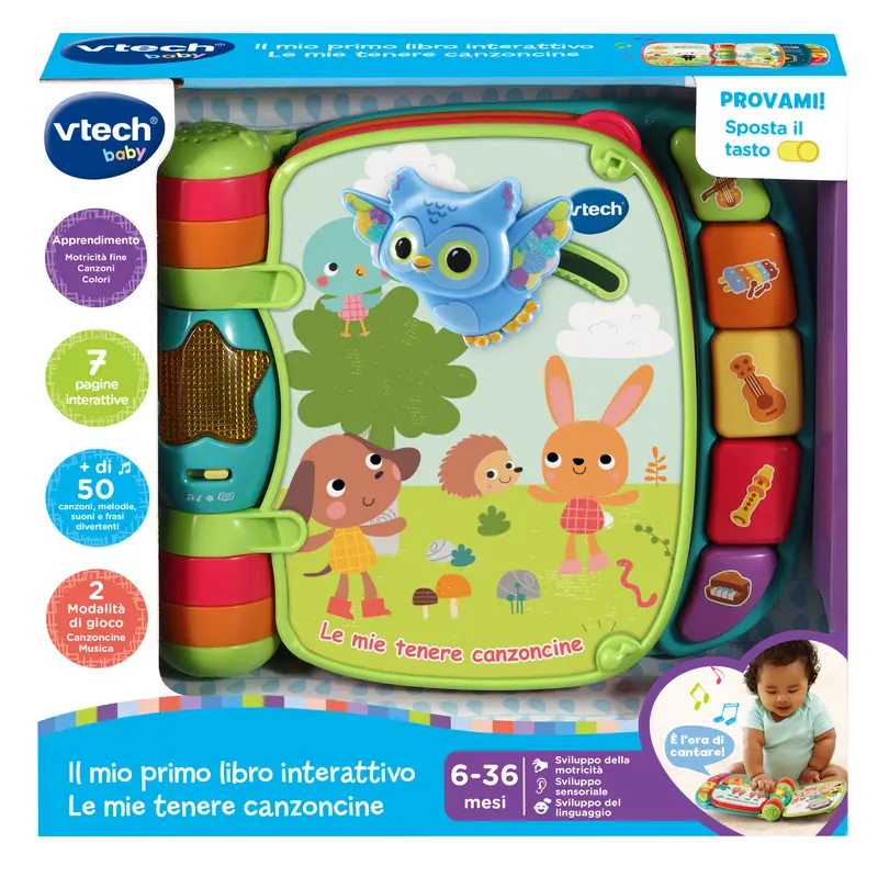 Vtech - Il mio primo libro interattivo