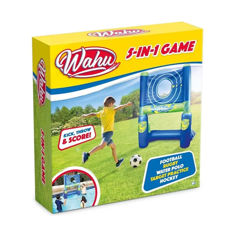 WAHU 5-IN-1 Calcio Tiro al Bersaglio Pallanuoto Pallavolo