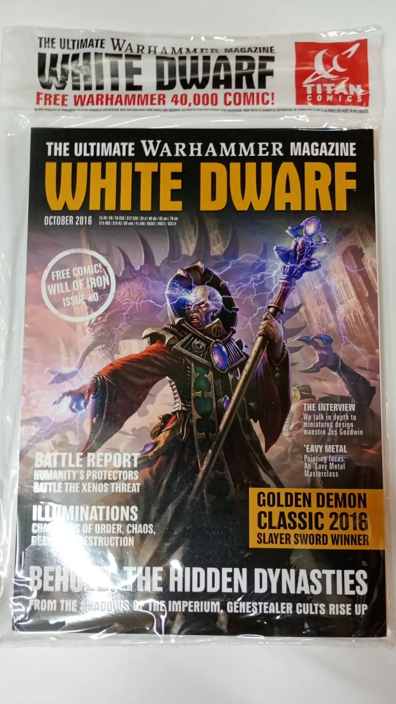 White Dwarf #411 Ottobre 2016 - Games Workshop (Inglese)
