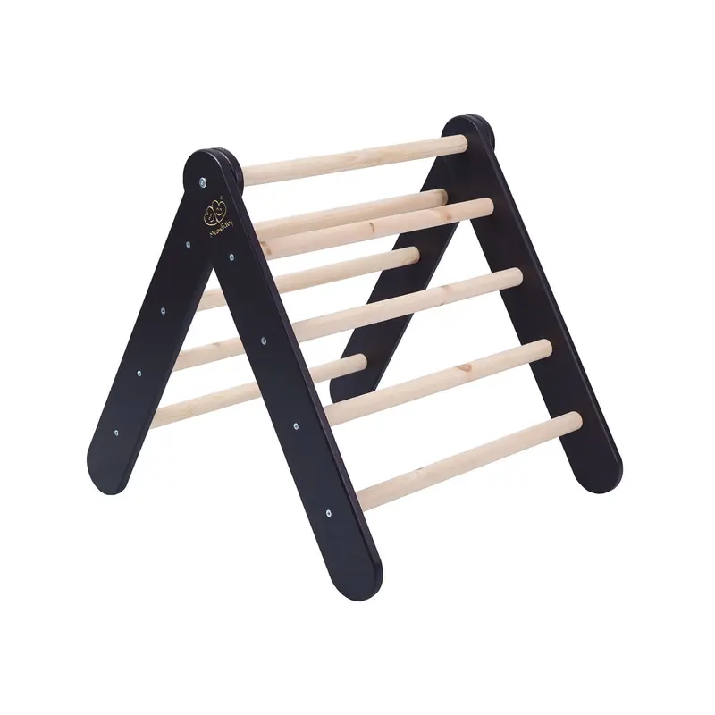 Wooden Pikler - Climbing Ladder - Black