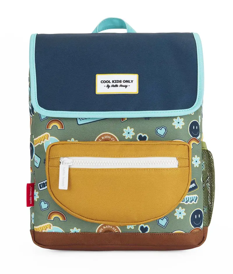 Zaino Hello Hossy Smiley – 2 Misure (2–5 anni e 6+ anni)
