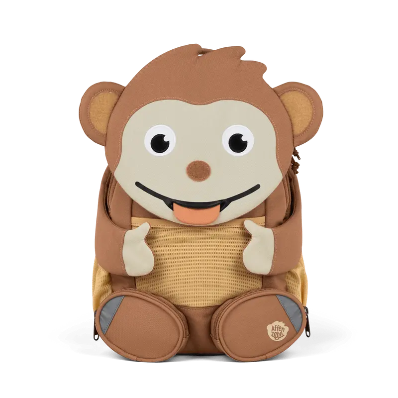 Zaino large dai 3 anni Brown Monkey