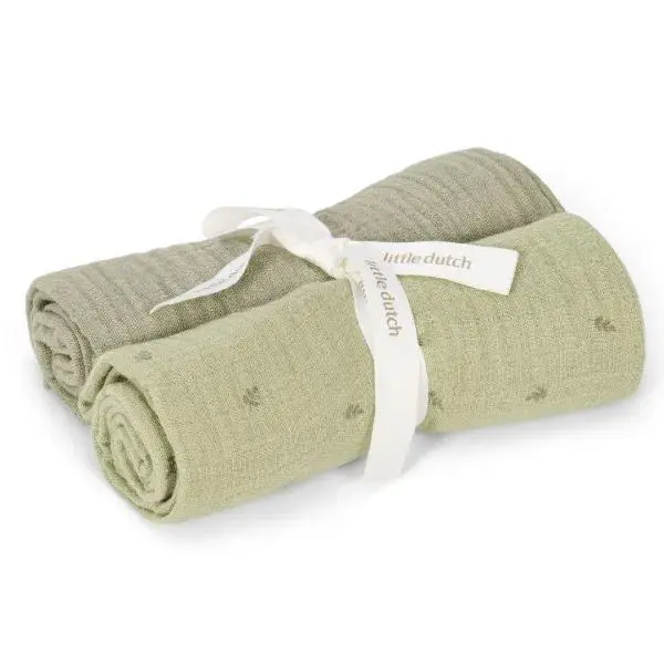 Ziam-Mussole - Beige - Newborn Naturals - Little Goose 70x70