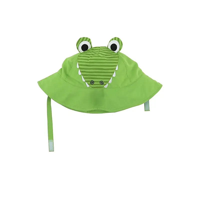 Zoocchini - Cappellino Estivo Baby UPF 50 Coccodrillo